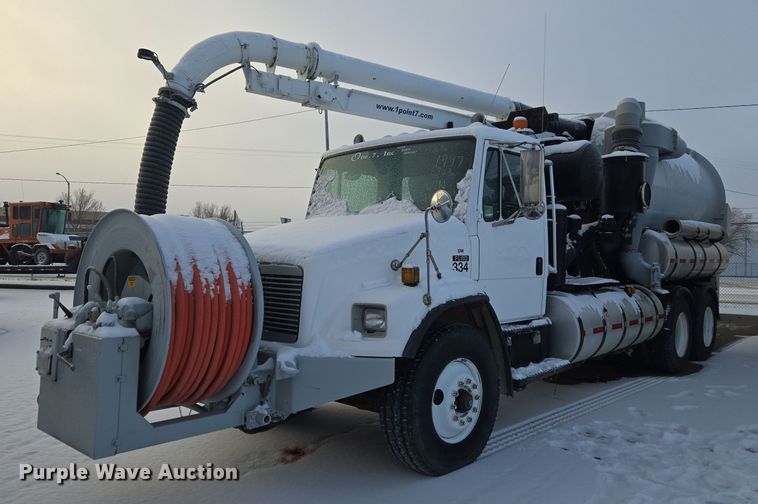 image for item ER5037 1997 Freightliner FL80 sewer jetter truck