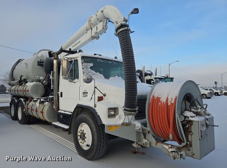 image for item ER5037 1997 Freightliner FL80 sewer jetter truck