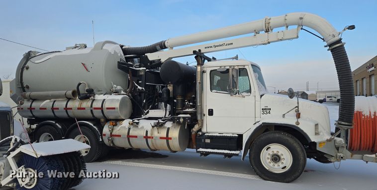 image for item ER5037 1997 Freightliner FL80 sewer jetter truck