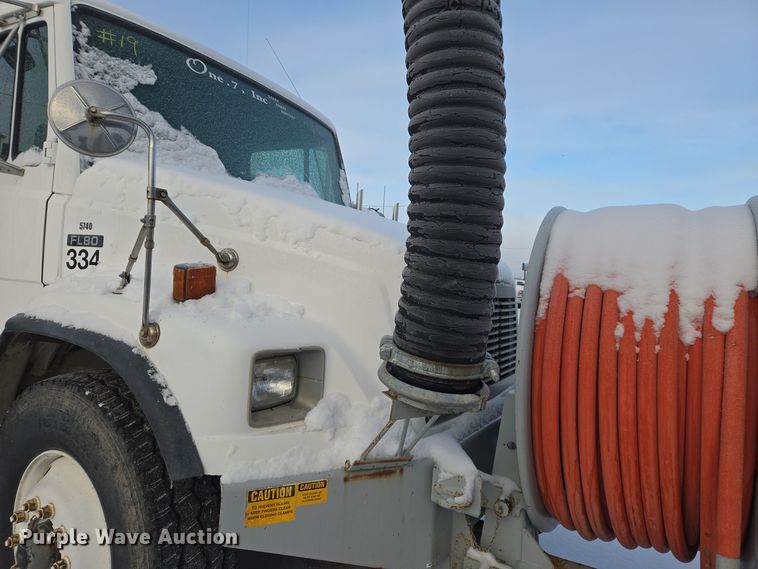 image for item ER5037 1997 Freightliner FL80 sewer jetter truck