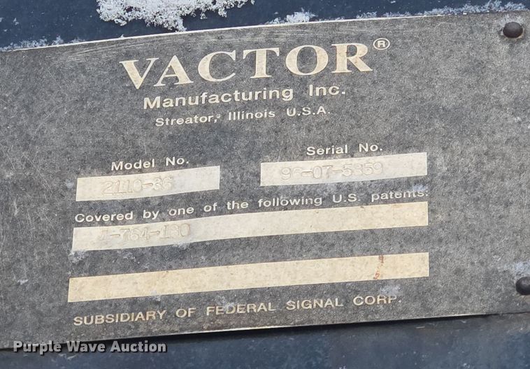 image for item ER5037 1997 Freightliner FL80 sewer jetter truck