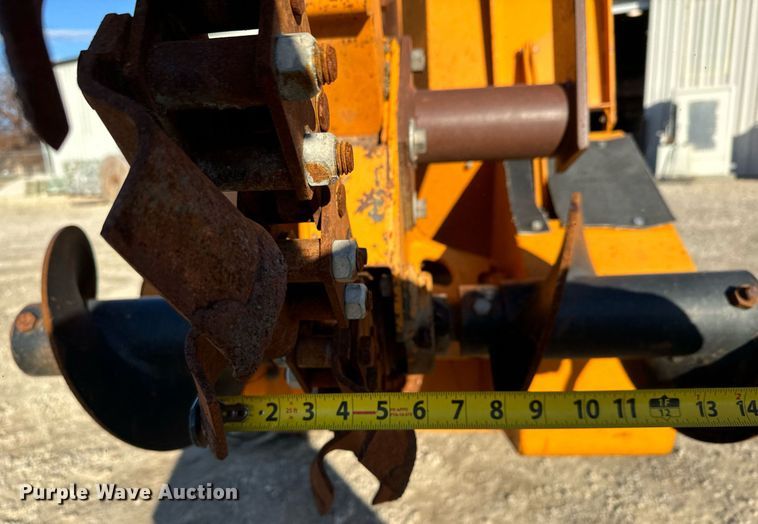 image for item LH9286 1981 Case DH4 trencher with trailer