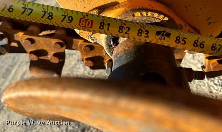 image for item LH9286 1981 Case DH4 trencher with trailer