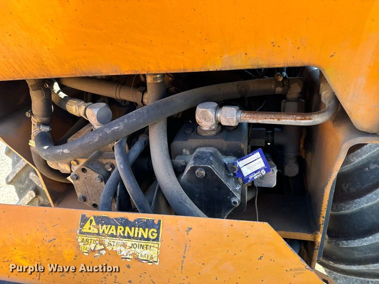 image for item LH9286 1981 Case DH4 trencher with trailer