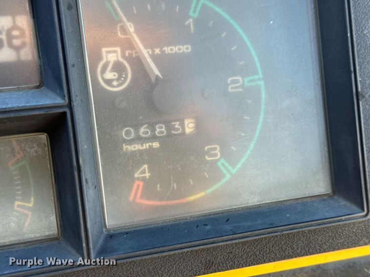 image for item LH9286 1981 Case DH4 trencher with trailer