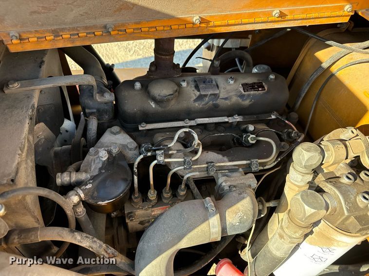 image for item LH9286 1981 Case DH4 trencher with trailer