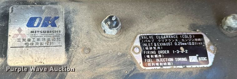 image for item LH9286 1981 Case DH4 trencher with trailer