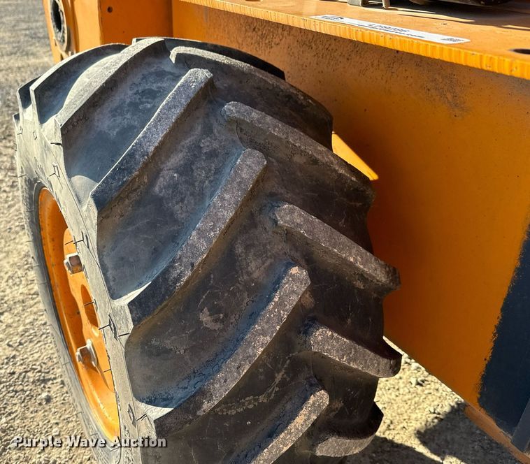 image for item LH9286 1981 Case DH4 trencher with trailer