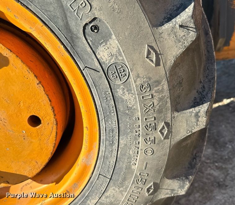 image for item LH9286 1981 Case DH4 trencher with trailer