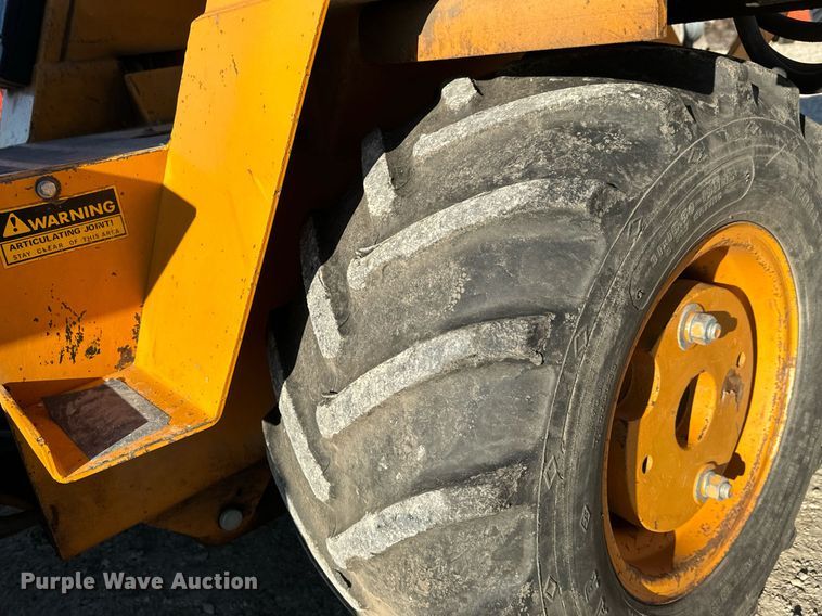 image for item LH9286 1981 Case DH4 trencher with trailer