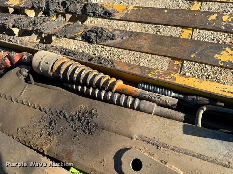 image for item LH9286 1981 Case DH4 trencher with trailer