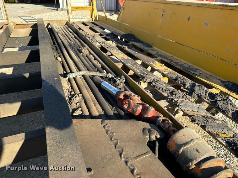 image for item LH9286 1981 Case DH4 trencher with trailer