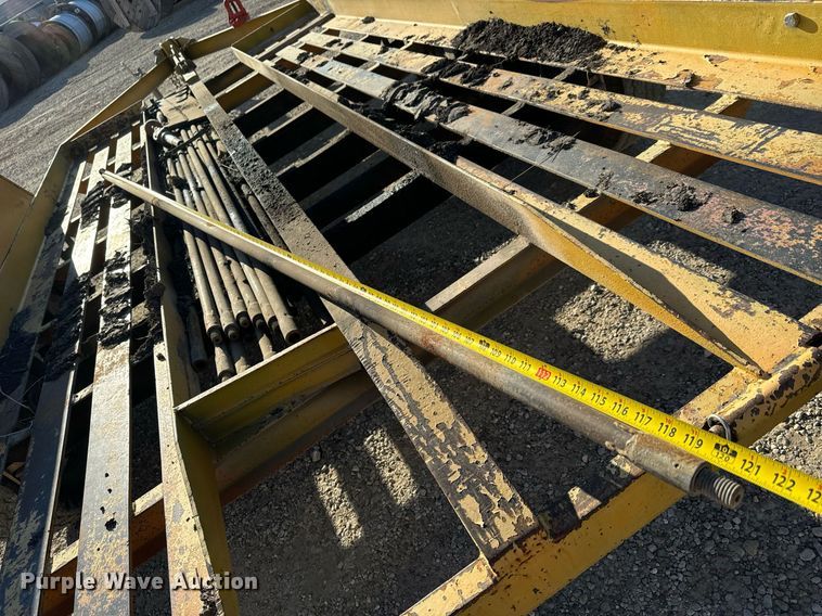 image for item LH9286 1981 Case DH4 trencher with trailer