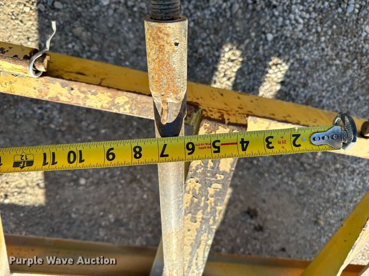 image for item LH9286 1981 Case DH4 trencher with trailer