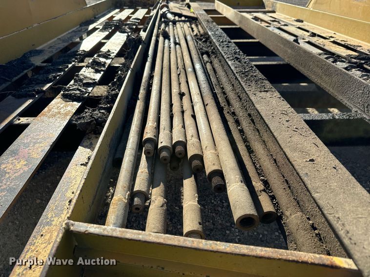 image for item LH9286 1981 Case DH4 trencher with trailer