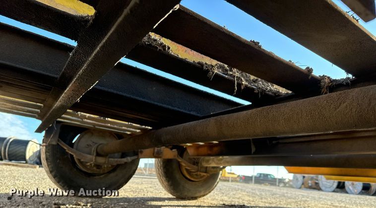 image for item LH9286 1981 Case DH4 trencher with trailer