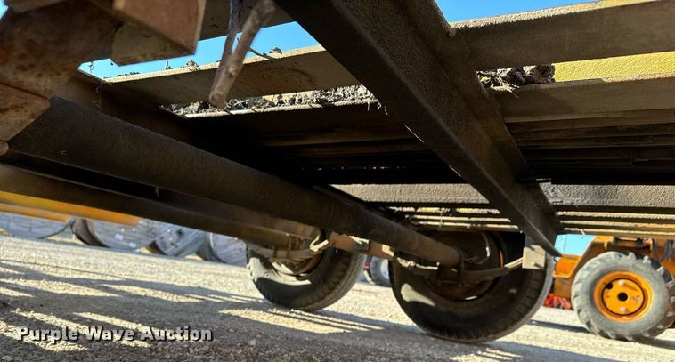 image for item LH9286 1981 Case DH4 trencher with trailer