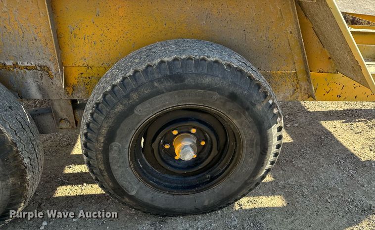 image for item LH9286 1981 Case DH4 trencher with trailer