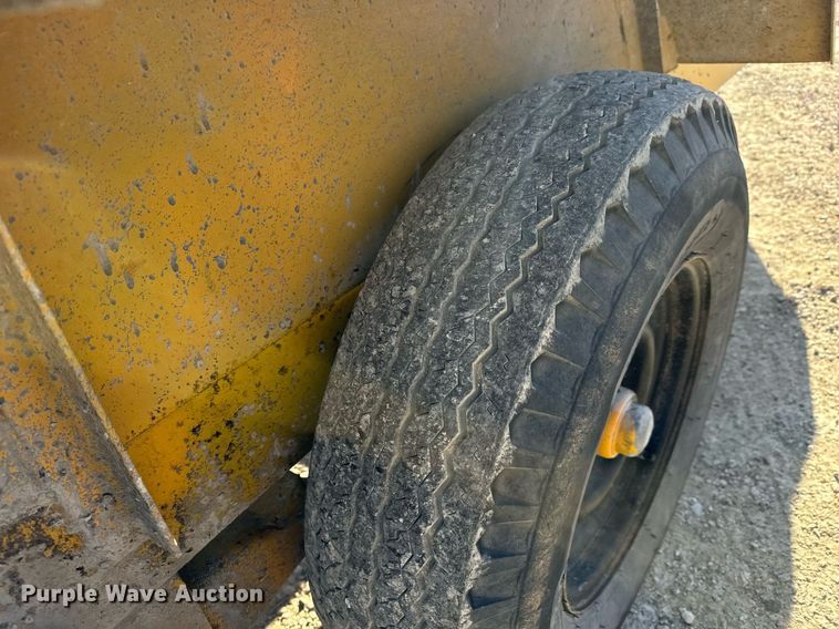 image for item LH9286 1981 Case DH4 trencher with trailer