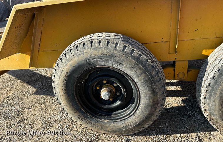 image for item LH9286 1981 Case DH4 trencher with trailer