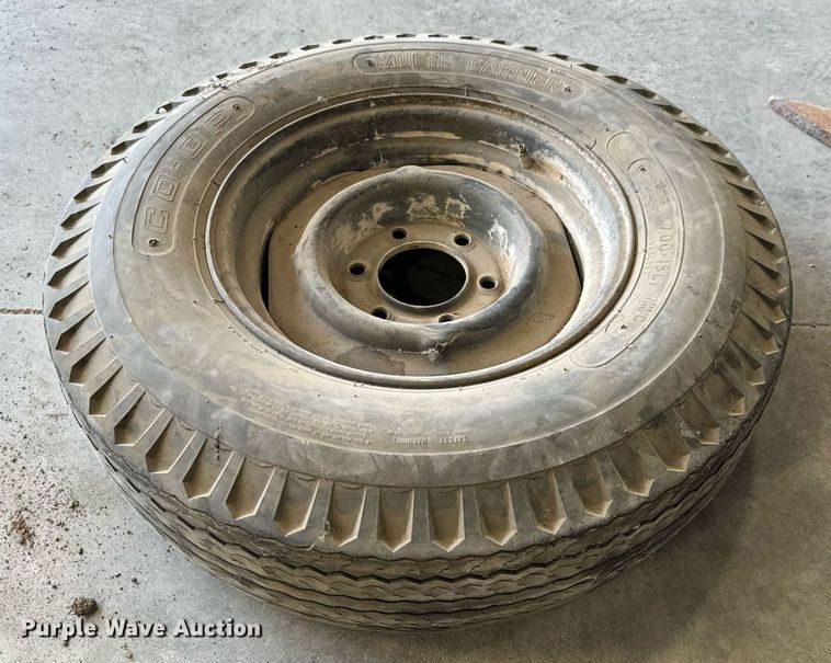 image for item LH9286 1981 Case DH4 trencher with trailer