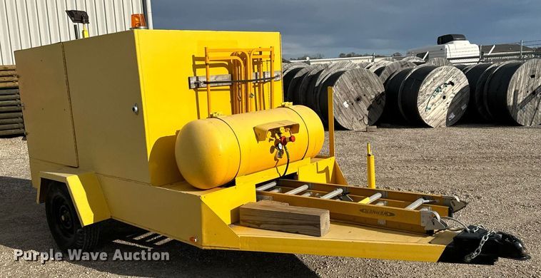 image for item LH9287 Carpenter's ventilating heater trailer 