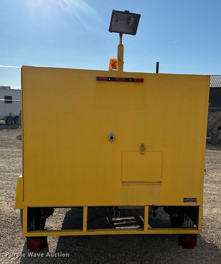 image for item LH9287 Carpenter's ventilating heater trailer 