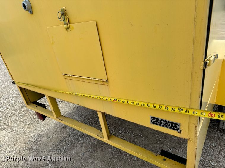 image for item LH9287 Carpenter's ventilating heater trailer 