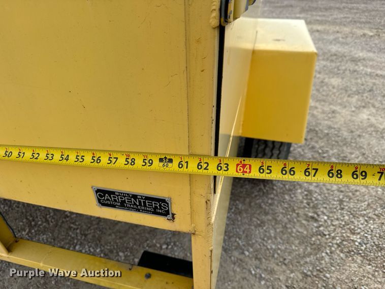 image for item LH9287 Carpenter's ventilating heater trailer 
