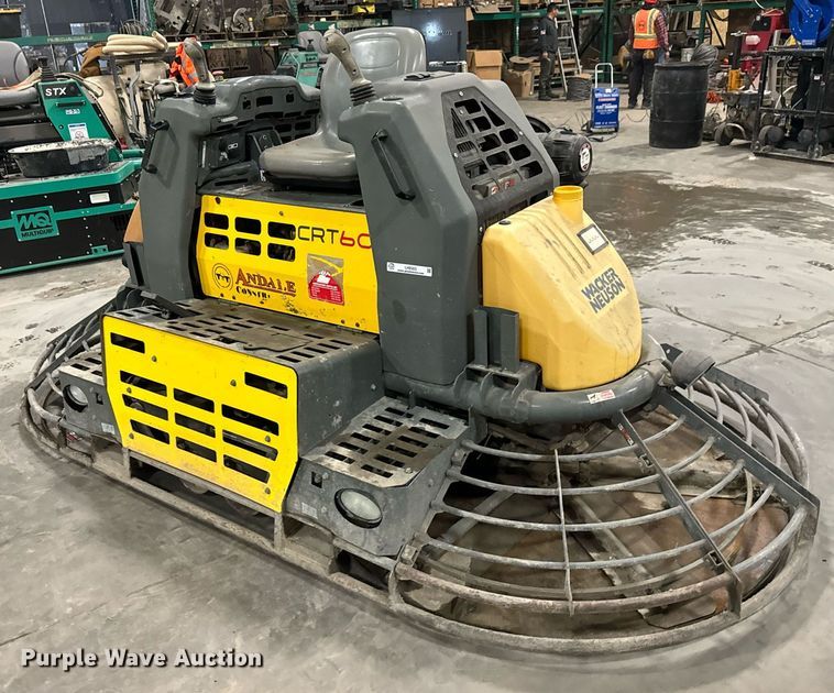 image for item LH9303 2015 Wacker Neuson CRT60-74L Power trowel 