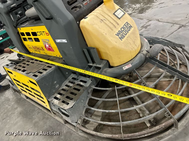 image for item LH9303 2015 Wacker Neuson CRT60-74L Power trowel 