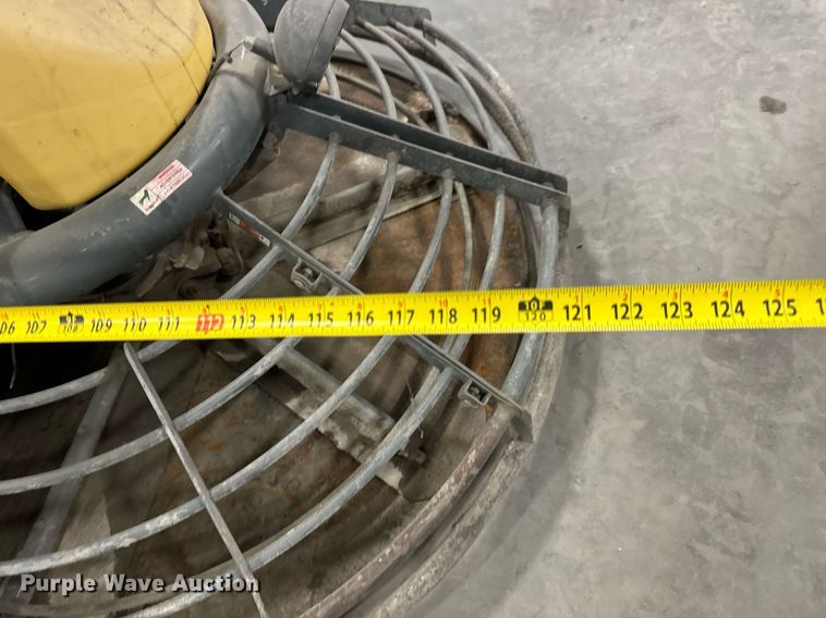 image for item LH9303 2015 Wacker Neuson CRT60-74L Power trowel 