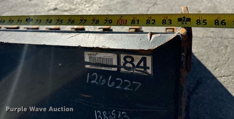 image for item LH9320 Virnig skid steer bucket