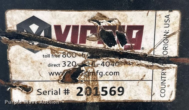 image for item LH9320 Virnig skid steer bucket