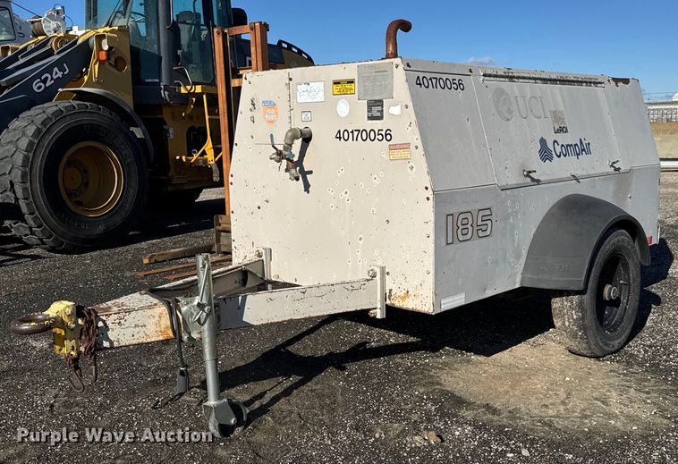 image for item LH9351 1999 CompAir LeRoi Q185DJ-E air compressor