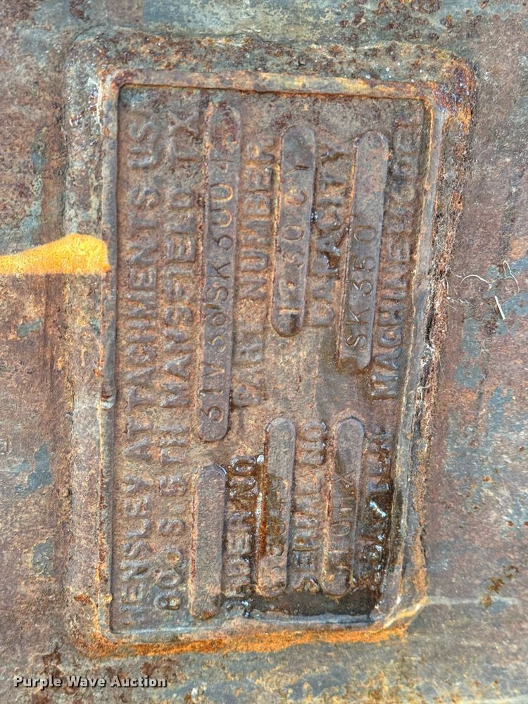 image for item LH9362 Hensley excavator bucket