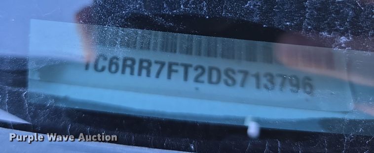 image for item LW9991 2013 Dodge Ram 1500 Quad Cab pickup truck