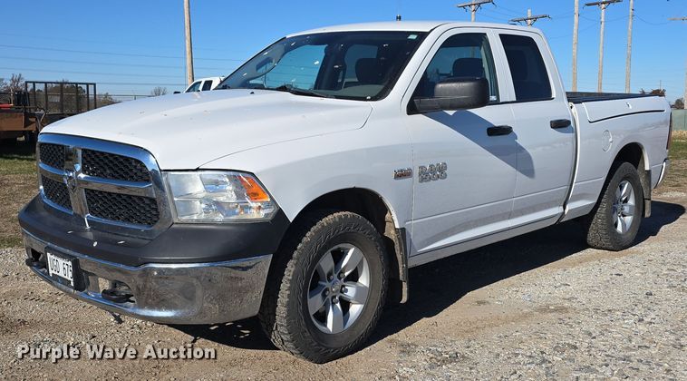 image for item LW9992 2013 Dodge Ram 1500 Quad Cab pickup truck