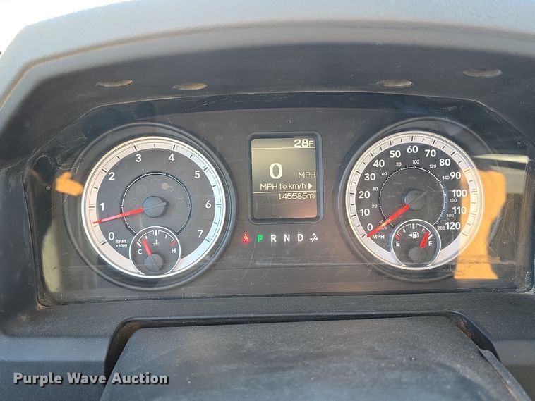 image for item LW9992 2013 Dodge Ram 1500 Quad Cab pickup truck