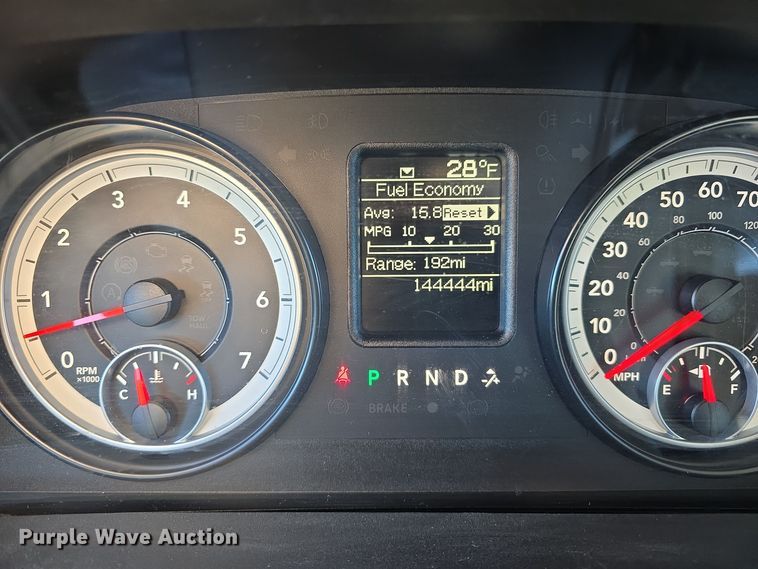 image for item LW9996 2014 Dodge Ram 1500 Quad Cab pickup truck