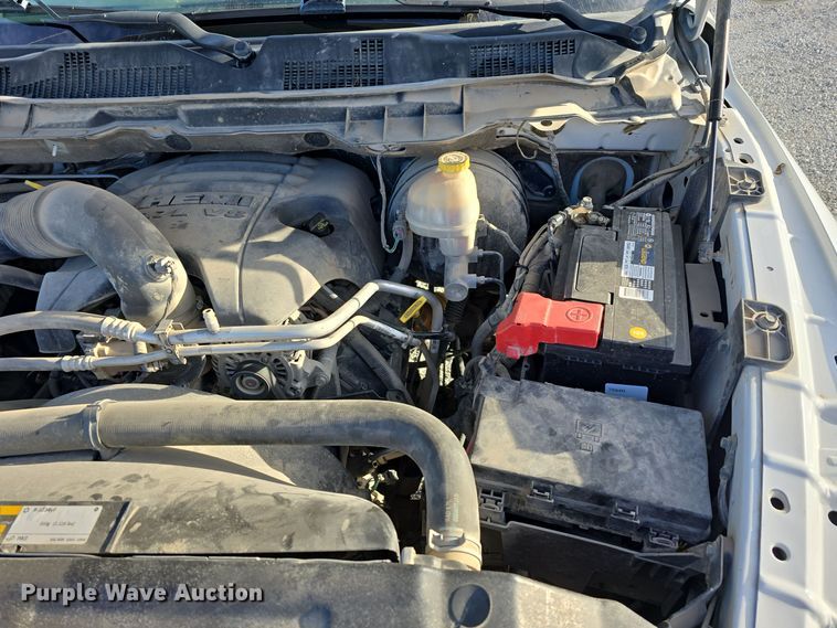 image for item LW9996 2014 Dodge Ram 1500 Quad Cab pickup truck