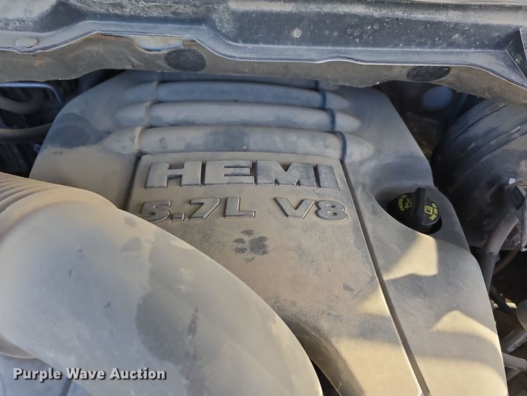 image for item LW9996 2014 Dodge Ram 1500 Quad Cab pickup truck