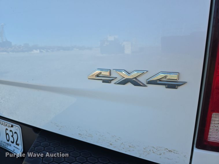 image for item LW9996 2014 Dodge Ram 1500 Quad Cab pickup truck