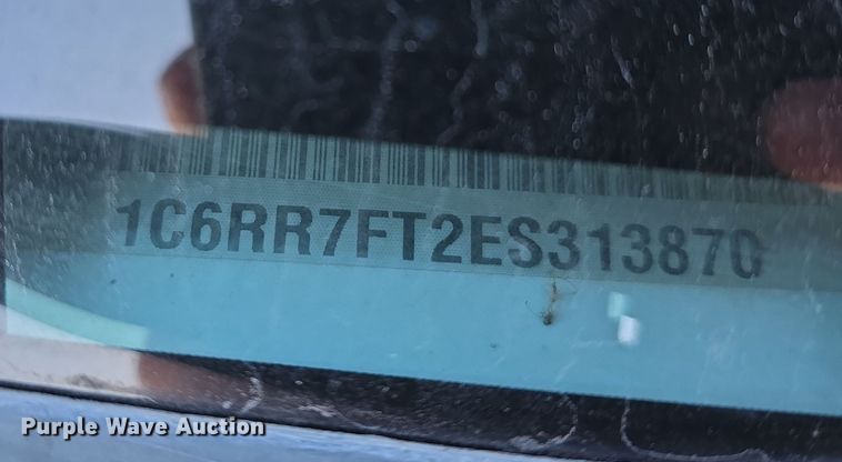 image for item LW9996 2014 Dodge Ram 1500 Quad Cab pickup truck