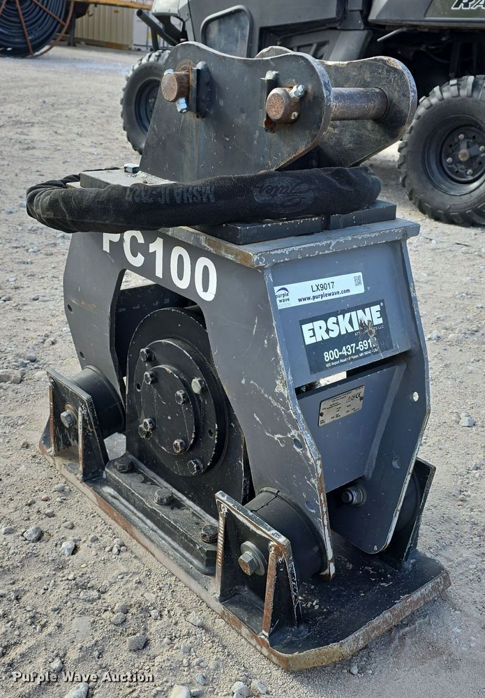 image for item LX9017 2016 Erskine PC100 mini excavator plate compactor