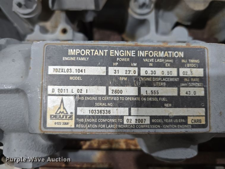 image for item LX9018 MultiQuip PS403020 concrete saw