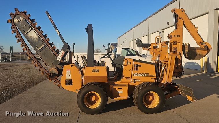 image for item NI9314 2004 Case 560 trencher