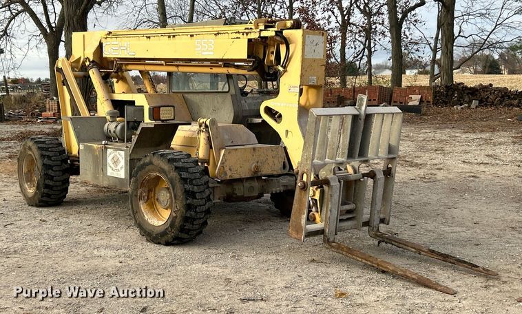 image for item NJ9579 1996 Gehl 553 telehandler
