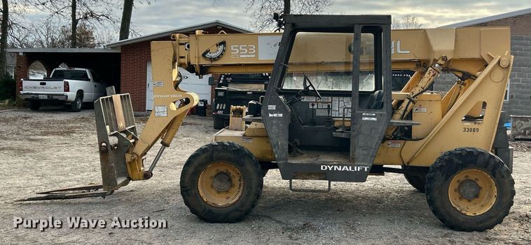 image for item NJ9579 1996 Gehl 553 telehandler