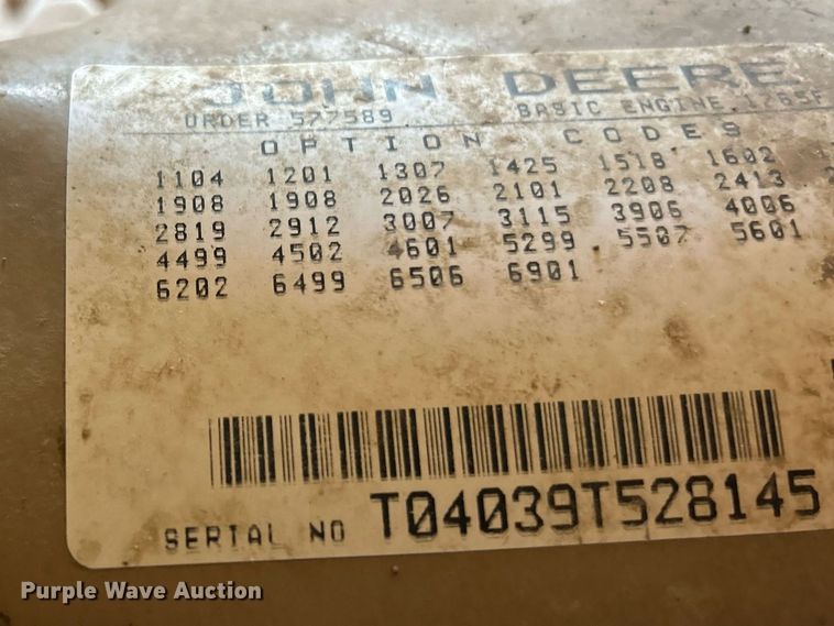 image for item NJ9579 1996 Gehl 553 telehandler